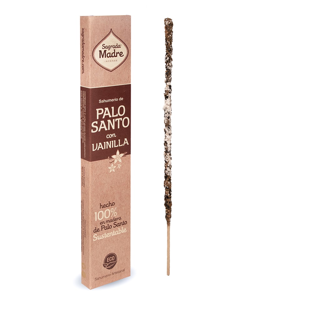Sahumerio Palo Santo con Vainilla - Sagrada Madre1