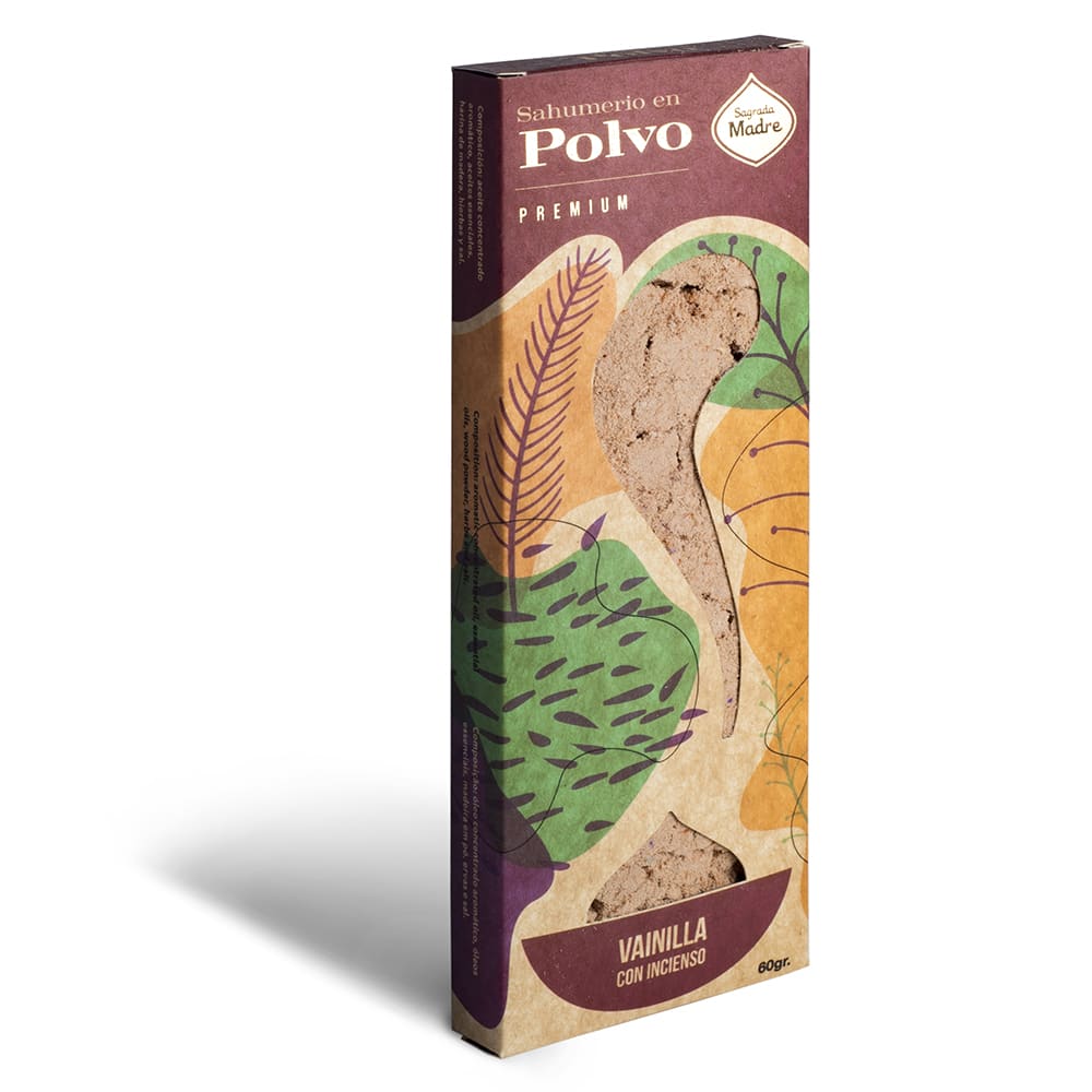 Sahumerio en Polvo Vainilla Incienso - Sagrada Madre1