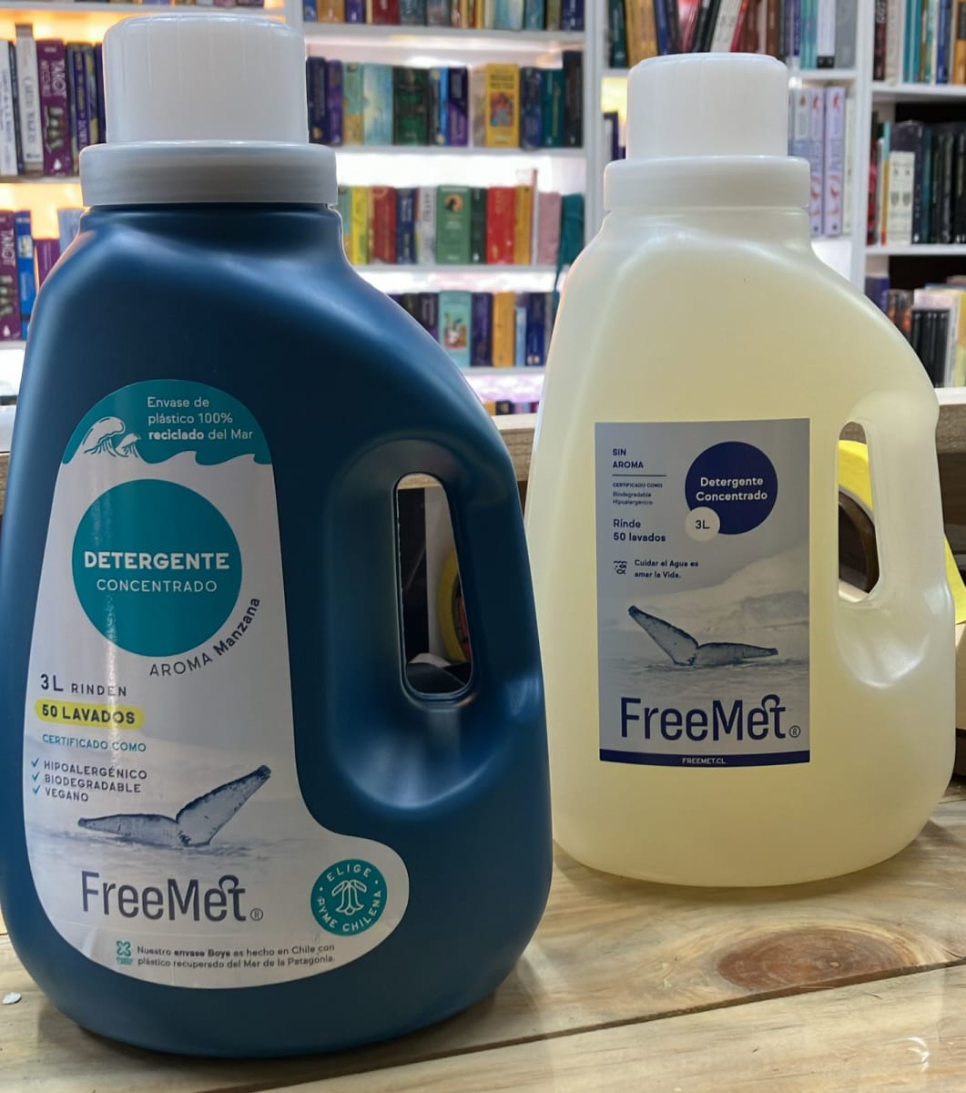 Detergente Concentrado 3lt. Freemet Aroma Manzana1