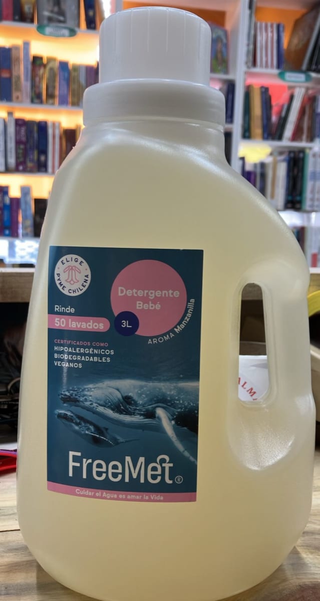 Detergente Bebé Concentrado 3lt. Freemet Aroma Manzanilla1