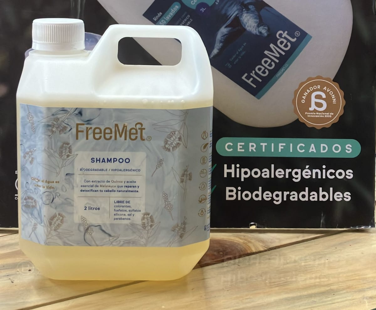 SHAMPOO QUÍNOA 2L RECARGA - FREEMET1