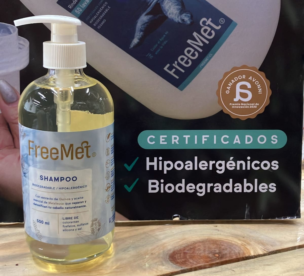 Shampoo 500 ml - Freemet1