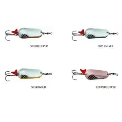 CUCHARA DAM Twin 45g/80mm Plata/Cobre #5017045