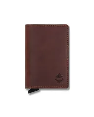 TARJETERO GNOMO CUERO CILIBIR BROWN
