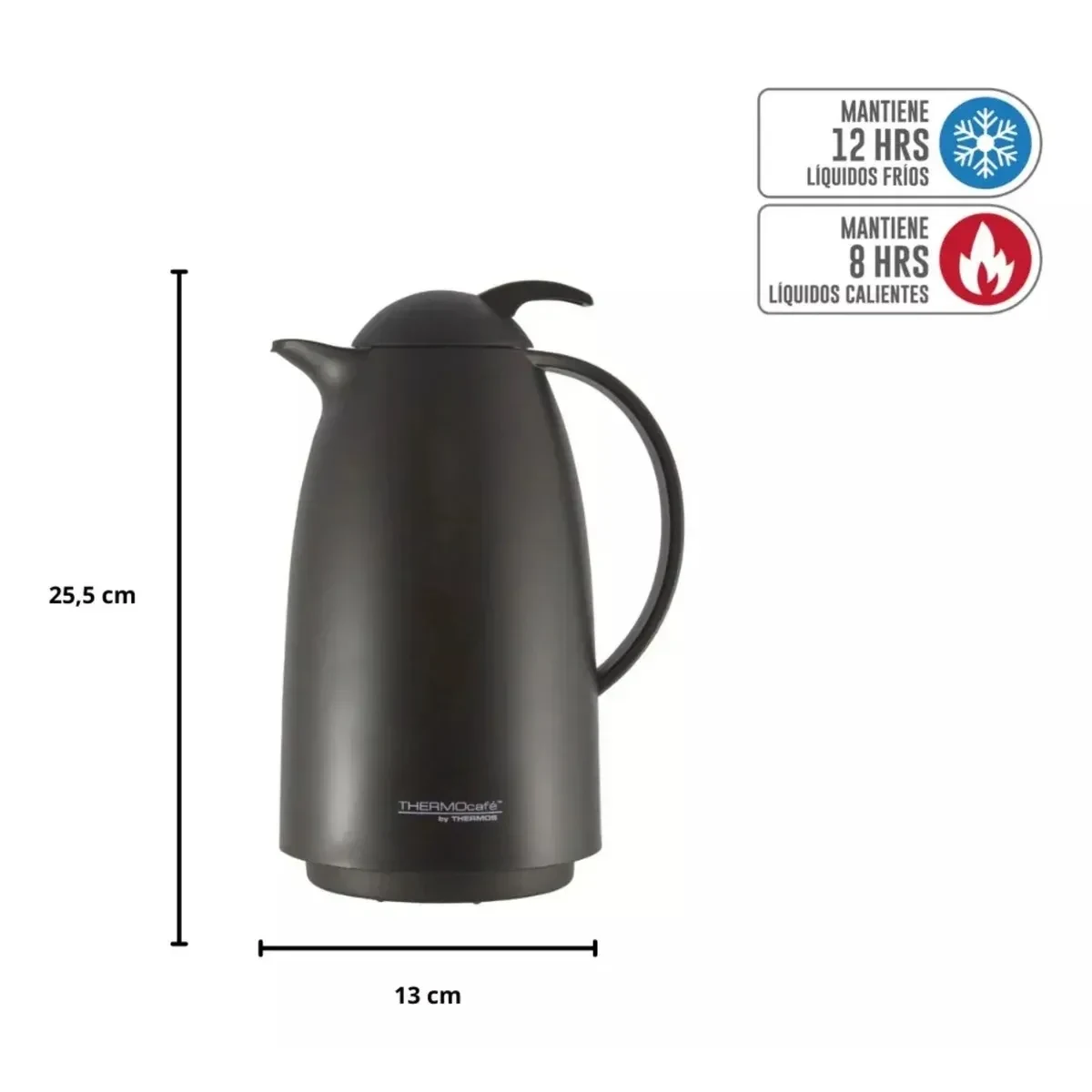 TERMO THERMOSJARRA 1 LT NEGRA1