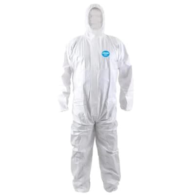 BUZO DESECHABLE CUBRE CIERRE STEELGEN PLUS+ ISP BLANCO