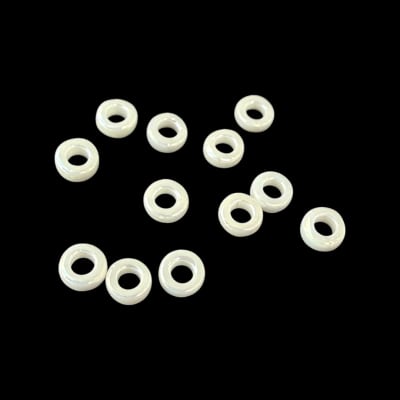Cuentas mostacilla miyuki spacer 3x1.3 mm ivory ceylon / gramo