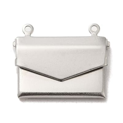 Relicario foto portafoto locket bolso mano acero / unidad