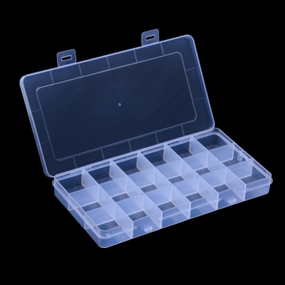 Caja organizadora 18 divisiones no extraíble 19x10cm / unidad