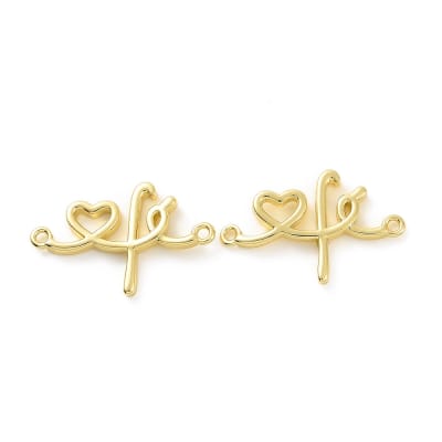 Dije conector fe religioso baño de oro platino / unidad