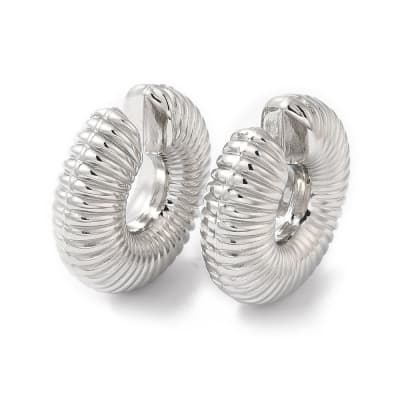 Ear cuff solitarios elegante grueso calado chunky / unidad