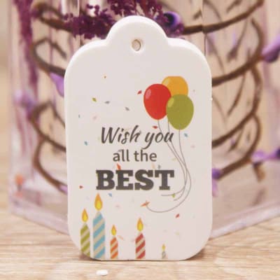 Etiquetas Tarjetas tags cartón regalo feliz cumpleaños / 20 uds