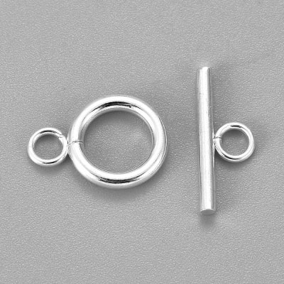 Broche marinero acero baño plata / unidad
