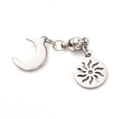 Broche Luna-Sol magnético / set