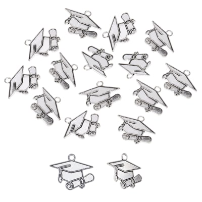 Dije colgante graduación birrete 35 mm aleación / unidad