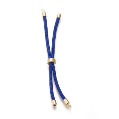 Base de pulsera nylon cordón trenzado ajustable / unidad