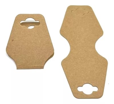 Pack de 100 Tarjetas Cartones Plegable / 100 uds