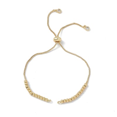 Base pulsera balines cadena veneciana baño oro platino / unidad