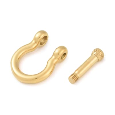 Dije conector grillete caballo 24 mm acero / unidad