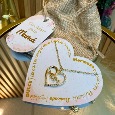 Collar regalo para mamá mom / unidad