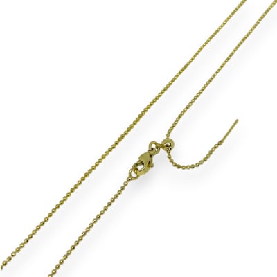 Cadena armada ajustable militar con aguja baño de oro / unidad