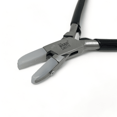 Alicate pinza punta plana silicona bead smith / unidad