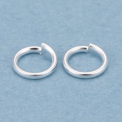 Argollas de unión baño de plata / gramo