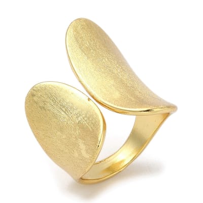 Anillo ajustable forma ventilador baño oro / unidad