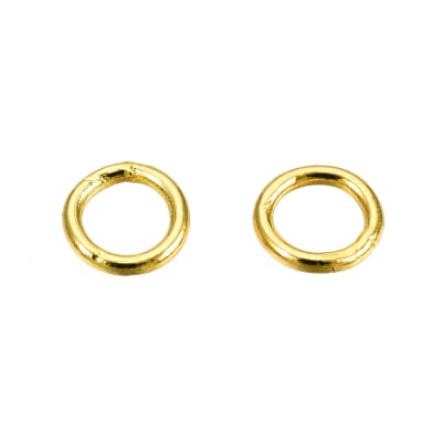 Argollas cerradas soldadas 5 mm acero / gramo