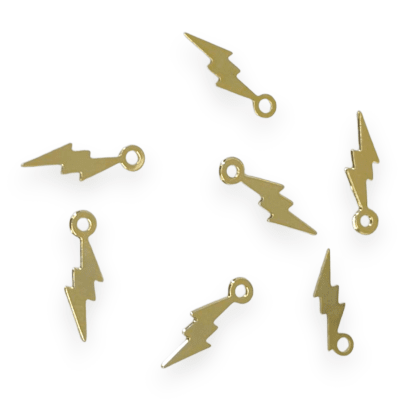 Mini Dije rayo 11 mm  Gold-filled  / unidad