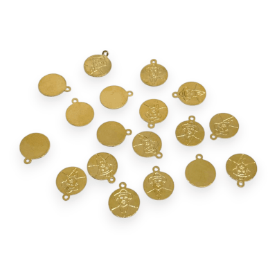 Mini Dije Dr. Jose Gregorio 10 mm Gold-filled  / unidad