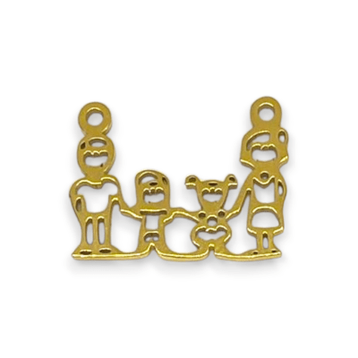 Dije conector esposos Novios for ever familia acero / unidad