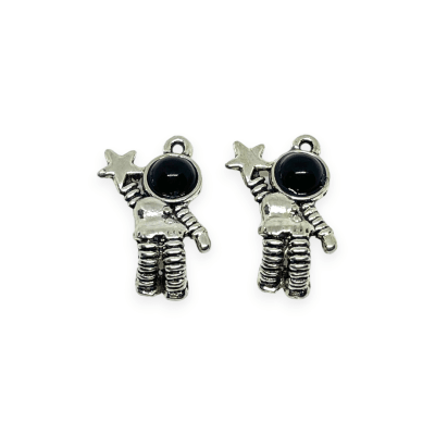 Dije colgante astronauta 20 mm / unidad