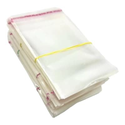 Pack de 500 bolsas celofán adhesiva 6.5x9 cm / 500 uds