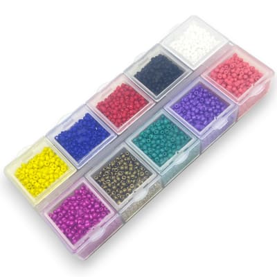 Kit mostacilla china 10 colores