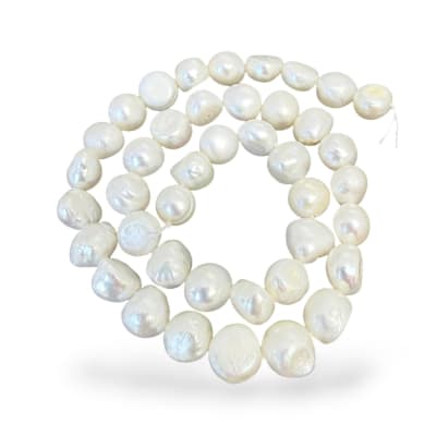 Sarta abalorios cuentas perla natural cultivada / tira