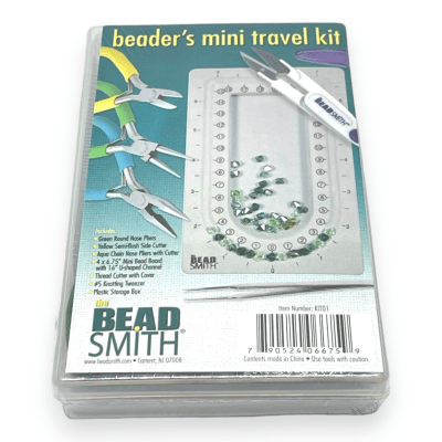 Alicate mini acero quirúrgico Bead Smith para viaje / set