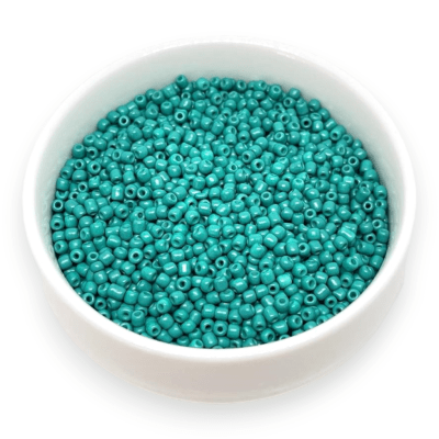 Mostacilla China cuentas de 2 mm unicolor / 30 gramos