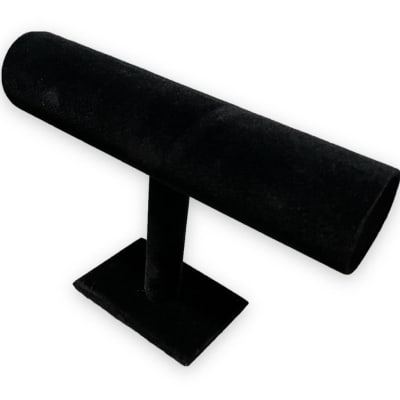 Exhibidor mostrario pulseras reloj un nivel terciopelo negro / unidad