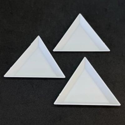 Organizador triangular de plástico / unidad