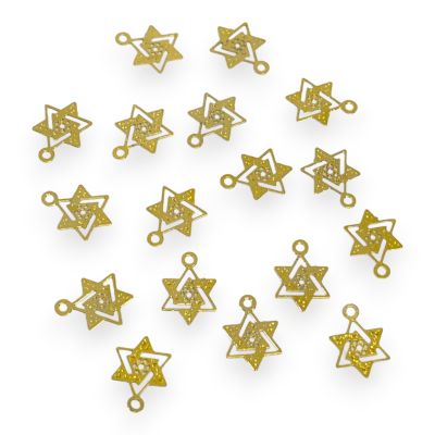 Dije colgante estrella David Gold-filled / unidad