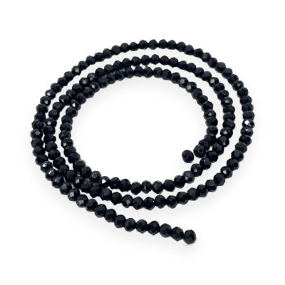 Sarta cristales 2 mm murano facetado unicolor / tira