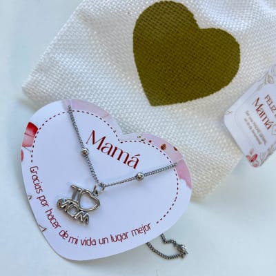 Collar regalo para mamá 45 cm / unidad