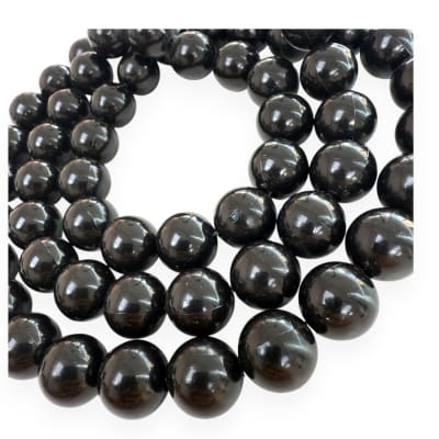 Cuentas redondas de acrílico grande 18 mm / sarta