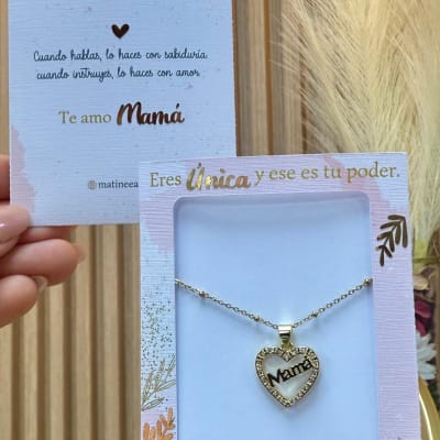 Collar regalo para mamá día de las madres / unidad