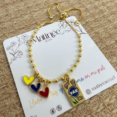 Pulsera tricolor venezuela vte / unidad