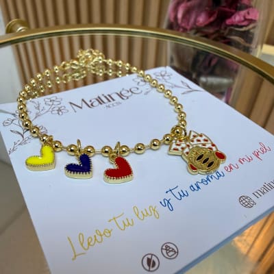 Pulsera tricolor venezuela vte / unidad