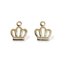 Mini dije corona diamantada 8 mm gold-filled / unidad 0