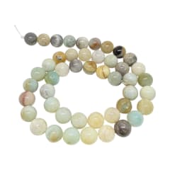 Sarta abalorios cuentas piedra amazonita / tira 0