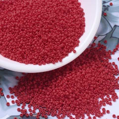 Cuentas mostacilla miyuki rocalla 11/0 mate / gramo 0